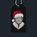 Étiquettes-cadeau Donald Trump Christmas Funny Santa Hat Don<br><div class="desc">Donald Trump Christmas Funny Santa Hat Don</div>