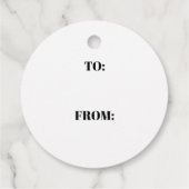 Étiquettes Cadeau Donald Trump en colère Noël (Dos)