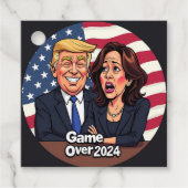 Étiquettes Cadeau Donald Trump Kamala harris (Devant)