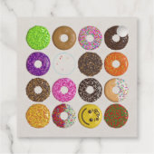 Étiquettes Cadeau Donuts for all (Dos)