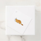 Étiquettes Cadeau Dormir de chat (En situation)