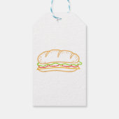 Étiquettes-cadeau Doublure de sandwich (Dos)
