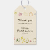 Étiquettes-cadeau Douce comme la Mariée fait Main Shower (Devant)