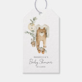 Étiquettes-cadeau Douce Fête de Naissance de Bébé Garçon (Devant)
