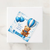 Étiquettes Cadeau Douce Fête de Naissance Ourson 🧸 (En situation)