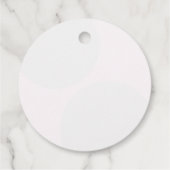 Étiquettes Cadeau Douce Mariage à thème de cerise (Dos)