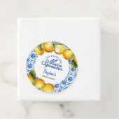 Étiquettes Cadeau Douceur de Mariage Été Citron (En situation)