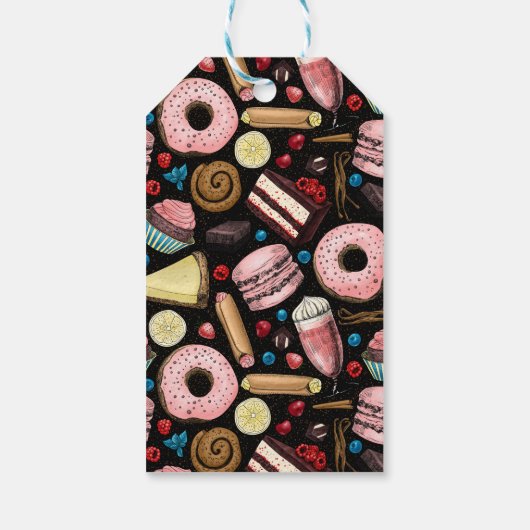 Étiquettes-cadeau Douceurs (Dos)