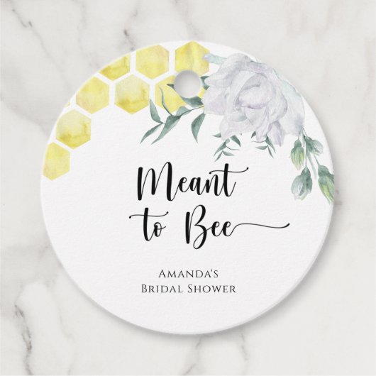 Étiquettes Cadeau Douche pour la nuptiale (Devant)