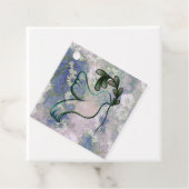 Étiquettes Cadeau Dove d'espoir et de paix (En situation)