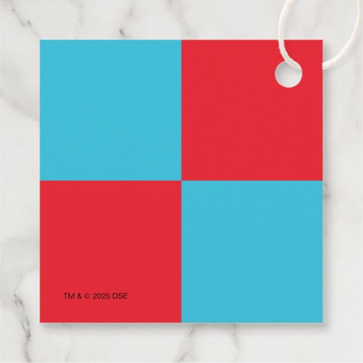 Étiquettes Cadeau Dr. Seuss - Caractères | ANNIVERSAIRE DE ENFANT (Dos)