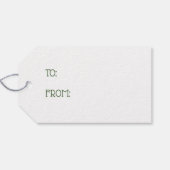 Étiquettes-cadeau Dr Seuss | Chat dans le Motif Casquette Clover (Dos (Horizontal))