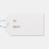 Étiquettes-cadeau Dr Seuss | Tranche de caractères (Dos Horizontal)