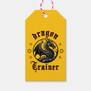 Étiquettes-cadeau Dragon Trainer Imaginaire Lizard Mythique Créature