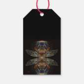 Étiquettes-cadeau Dragonfly Abstrait (Dos)