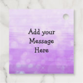 Étiquettes Cadeau Dragonfly violette et fleurs Mandala main tiré (Dos)