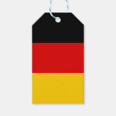 Étiquettes-cadeau Drapeau allemand (Devant)