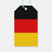 Étiquettes-cadeau Drapeau allemand (Dos)