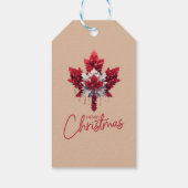 ÉTIQUETTES-CADEAU DRAPEAU CANADIEN INSPIRÉ (Dos)