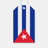 Étiquettes-cadeau Drapeau Cuba (Devant)