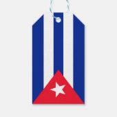 Étiquettes-cadeau Drapeau Cuba (Dos)