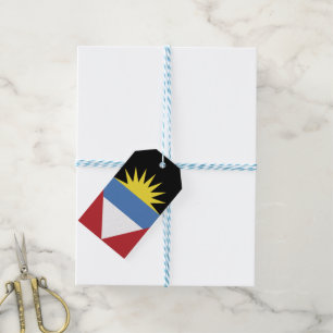 Étiquettes-cadeau Drapeau d'Antigua-et-Barbuda