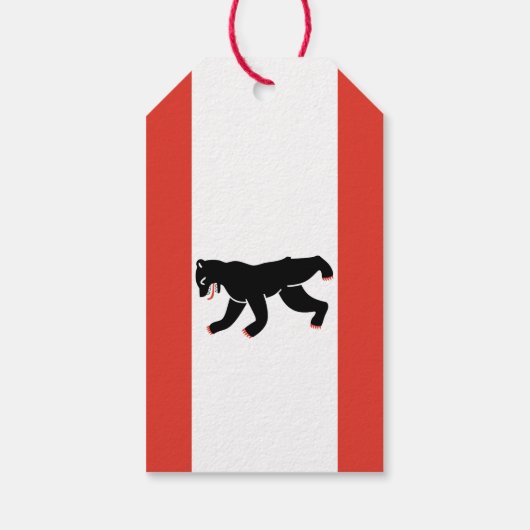 Étiquettes-cadeau Drapeau de Berlin (Dos)