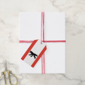 Étiquettes-cadeau Drapeau de Berlin (Avec de la ficelle)