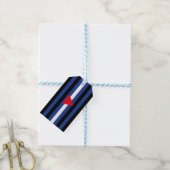Étiquettes-cadeau Drapeau de fierté cuir queer (With Twine)