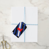 Étiquettes-cadeau Drapeau de fierté de bottes (With Twine)