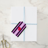 Étiquettes-cadeau Drapeau de fierté de fille de cuir (With Twine)