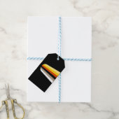 Étiquettes-cadeau Drapeau de fierté des cheveux longs (With Twine)