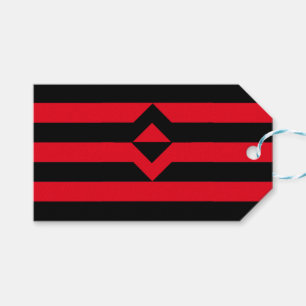 Étiquettes-cadeau Drapeau de fierté du poing