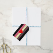 Étiquettes-cadeau Drapeau de fierté grasse (With Twine)