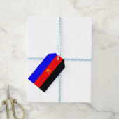 Étiquettes-cadeau Drapeau de fierté polyamoureuse (With Twine)
