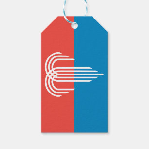 Étiquettes-cadeau Drapeau de Kansas City (Missouri)