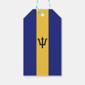 Étiquettes-cadeau Drapeau de la Barbade (Dos)