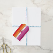 Étiquettes-cadeau Drapeau de la fierté lesbienne WLW (With Twine)
