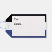 Étiquettes-cadeau Drapeau de la fierté Switch (Dos Horizontal)