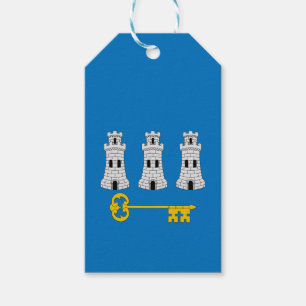 Étiquettes-cadeau Drapeau de La Havane, Cuba Tags cadeaux