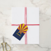 Étiquettes-cadeau Drapeau de l'Arizona (Avec de la ficelle)