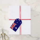 Étiquettes-cadeau Drapeau de l'Australie (Avec de la ficelle)