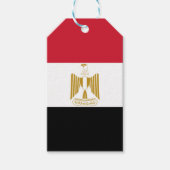 Étiquettes-cadeau Drapeau de l'Égypte (Devant)