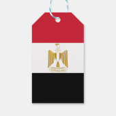 Étiquettes-cadeau Drapeau de l'Égypte (Dos)
