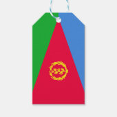 Étiquettes-cadeau Drapeau de l'Érythrée (Devant)
