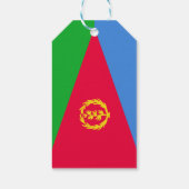 Étiquettes-cadeau Drapeau de l'Érythrée (Dos)