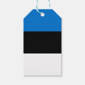 Étiquettes-cadeau Drapeau de l'Estonie (Devant)