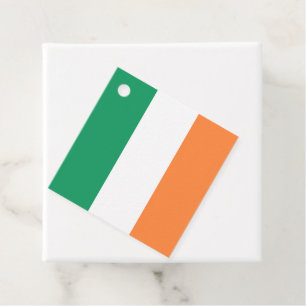 Étiquettes Cadeau Drapeau de l'Irlande : Bannière irlandaise, Royaum