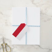 Étiquettes-cadeau Drapeau de Monaco (With Twine)