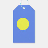 Étiquettes-cadeau Drapeau des Palaos (Dos)